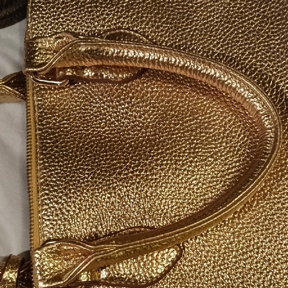 Gold Designer Handbag